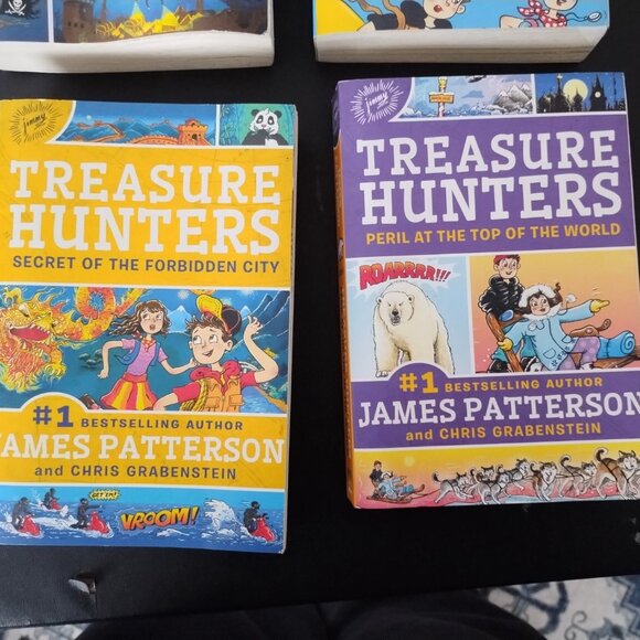 Treasure Hunters Boxed Set Books 1-4 by James Patterson - Picture 3 of 5